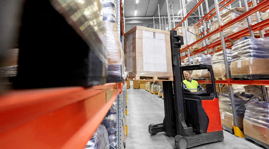 Reachtruck magazijn