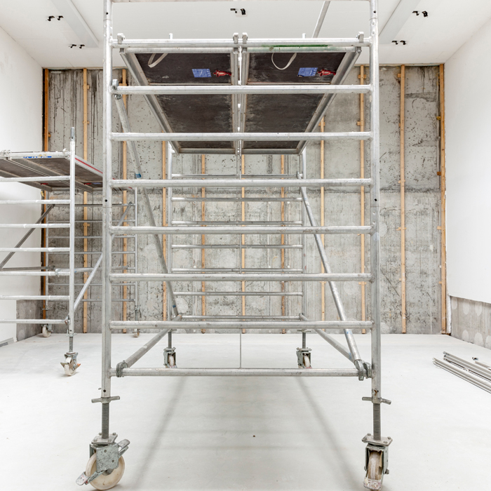 Veilig werken met de rolsteiger